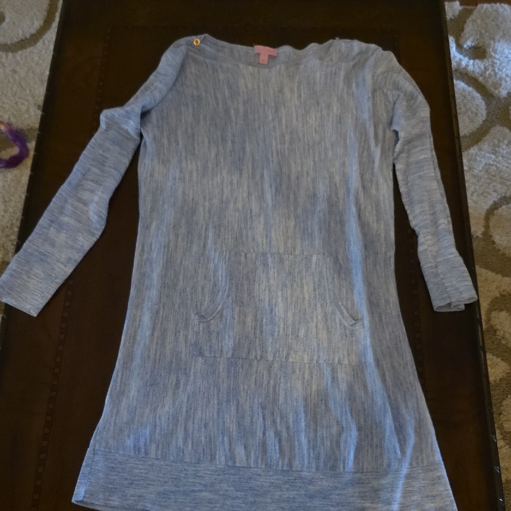 Lilly Pulitzer Blue Midi Dress